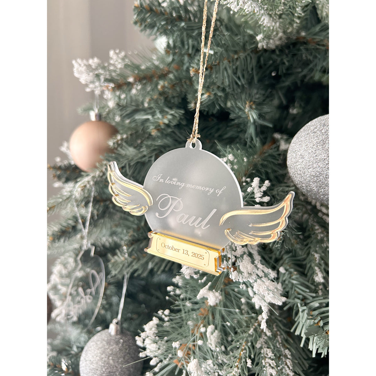 Angel Wings Bauble