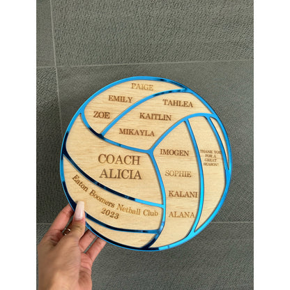 Coach Plaque