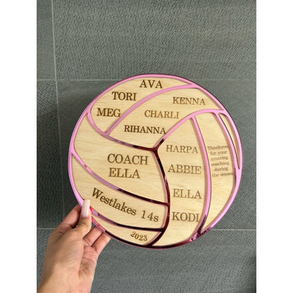 Coach Plaque