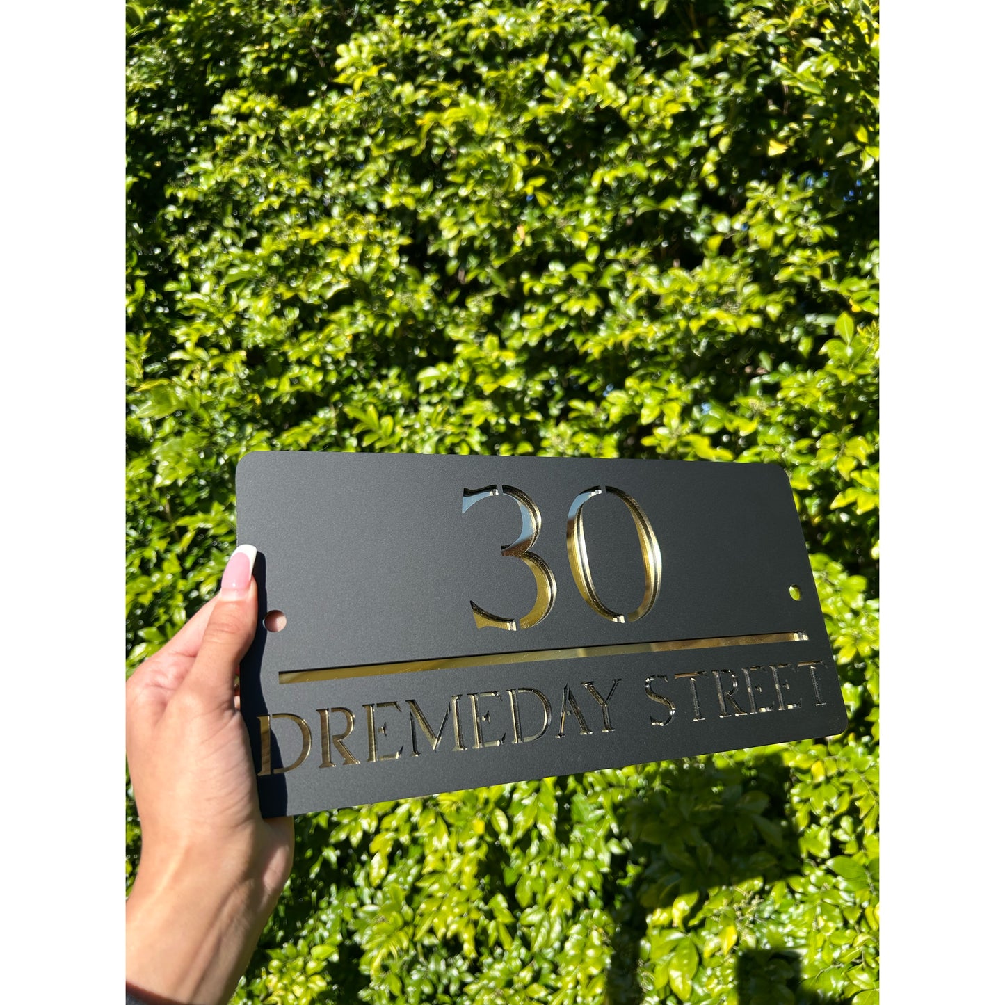 House Number Signs