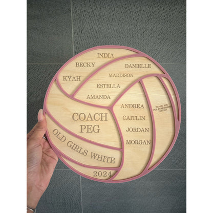 Coach Plaque
