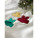 Reindeer Name Badge