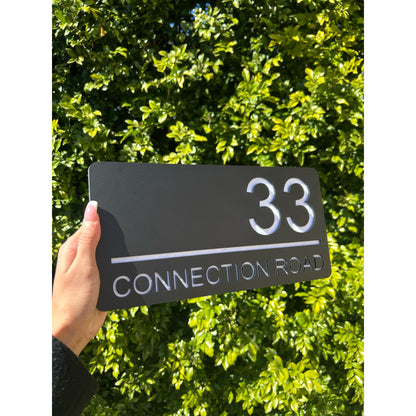 House Number Signs
