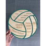 Personalised Thank You Plaque for Coaches