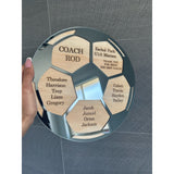 Personalised Thank You Plaque for Coaches