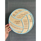 Personalised Thank You Plaque for Coaches