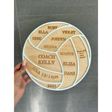 Personalised Thank You Plaque for Coaches