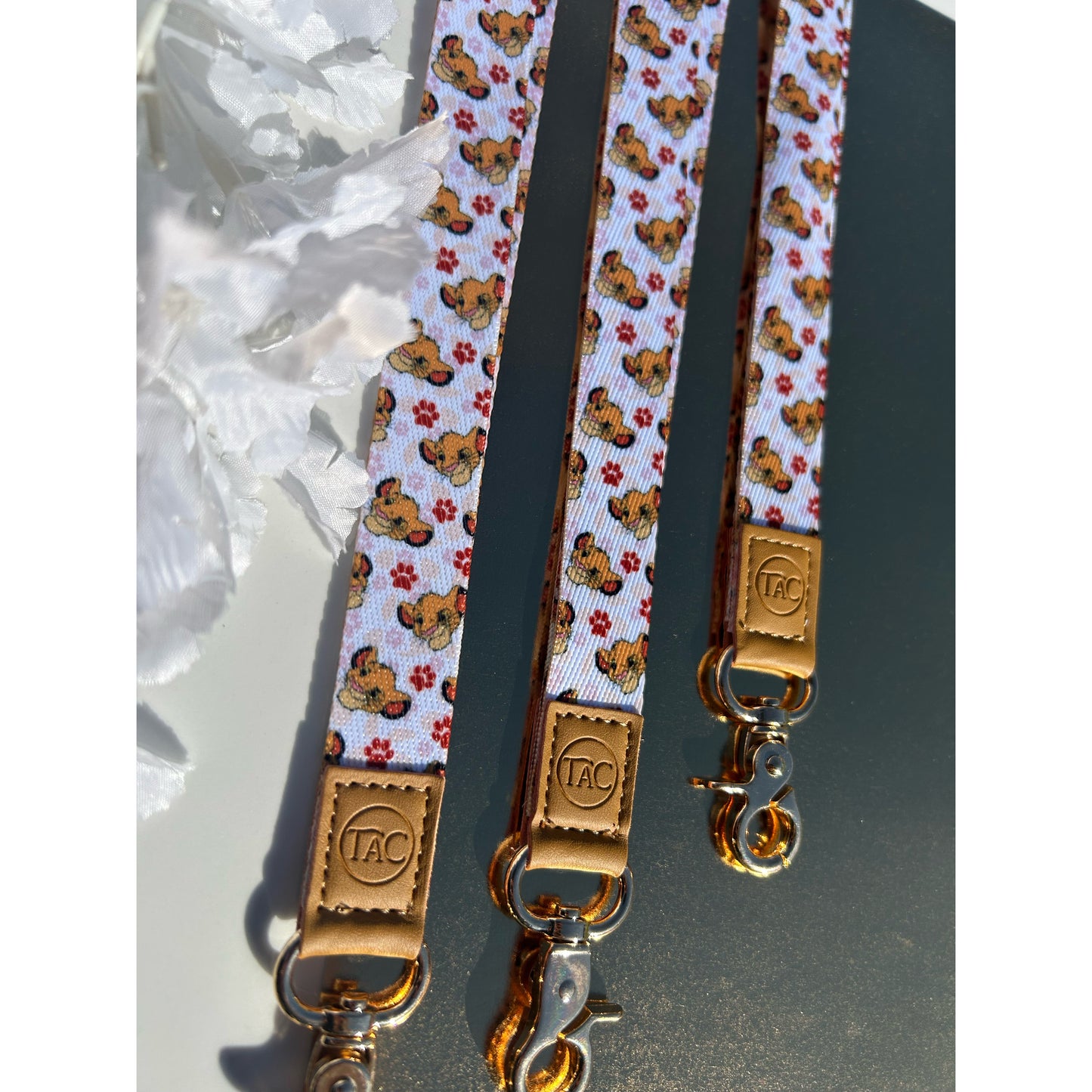 Simba - Lion King Fabric Lanyard