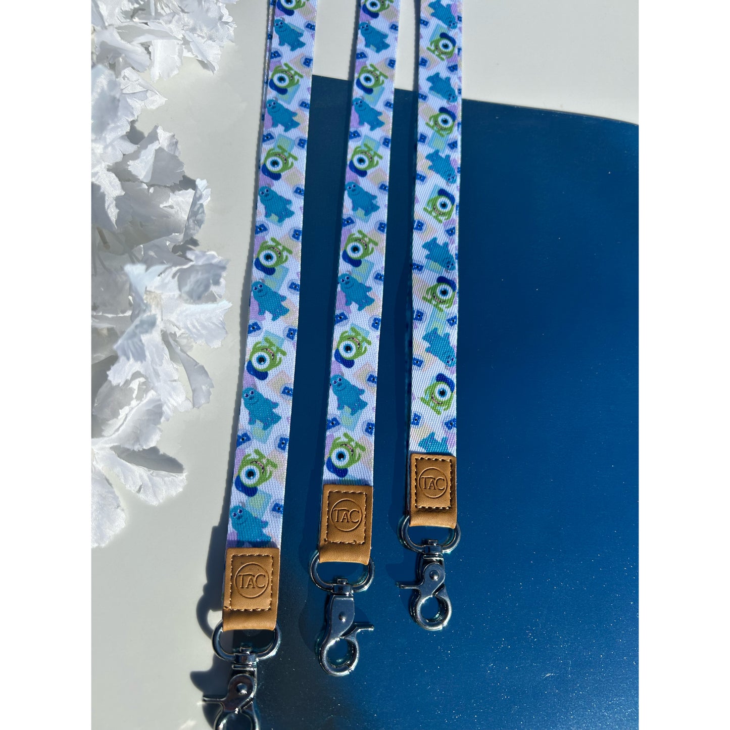 Monsters Inc Fabric Lanyard