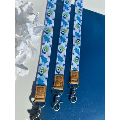 Monsters Inc Fabric Lanyard