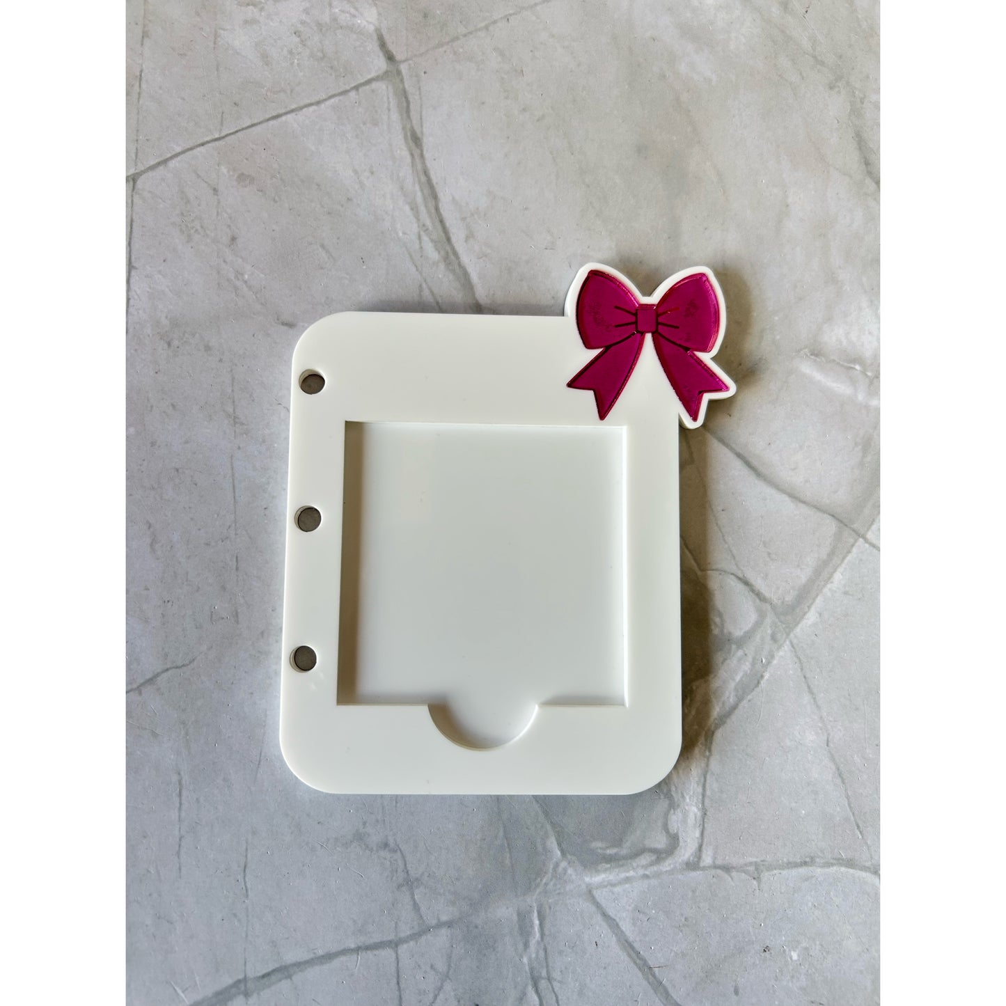 Bows & Bliss Sticky Note Holder