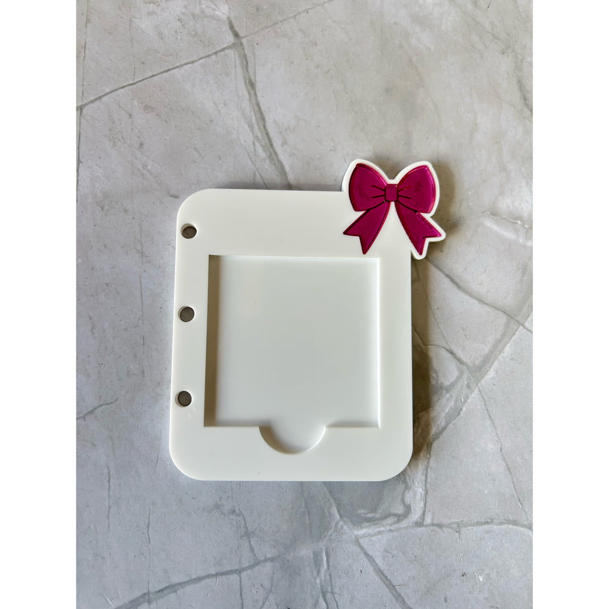 Bows & Bliss Sticky Note Holder