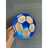 Personalised Thank You Plaque for Coaches