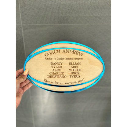 Coach Plaque
