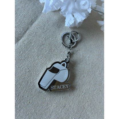 Umpire's Whistle Keychain