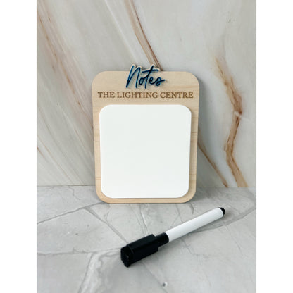 Personalised Reusuable Whiteboard Notepad