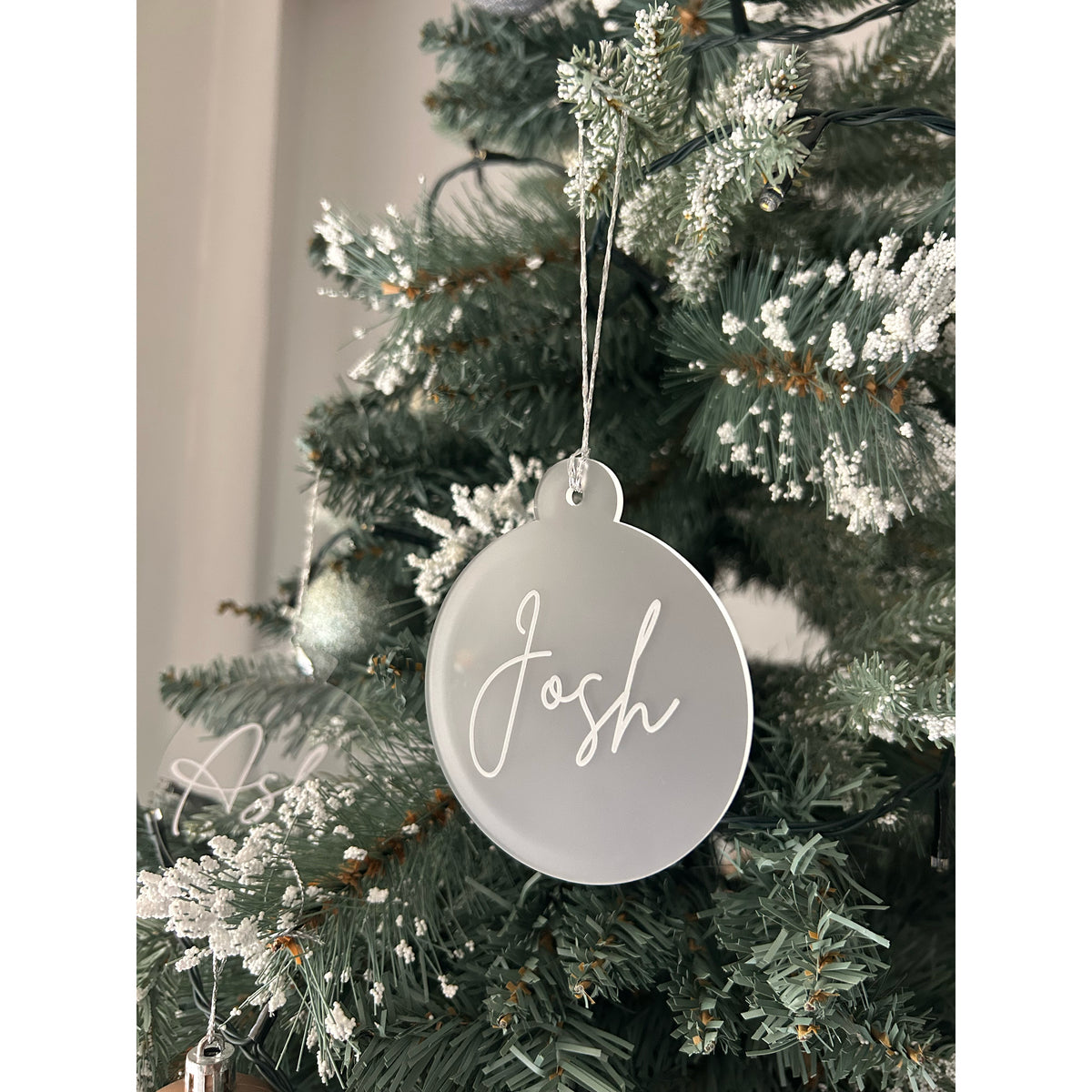 Frosted Bauble