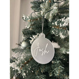 Frosted Bauble
