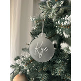 Frosted Bauble