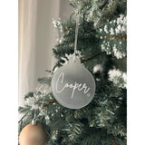 Frosted Bauble