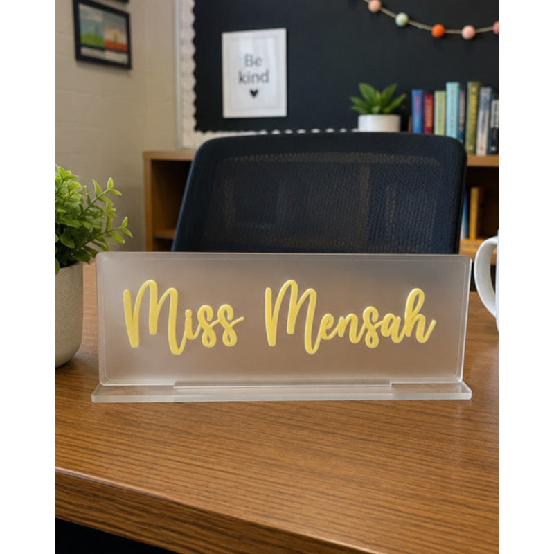 Acrylic Name Plate