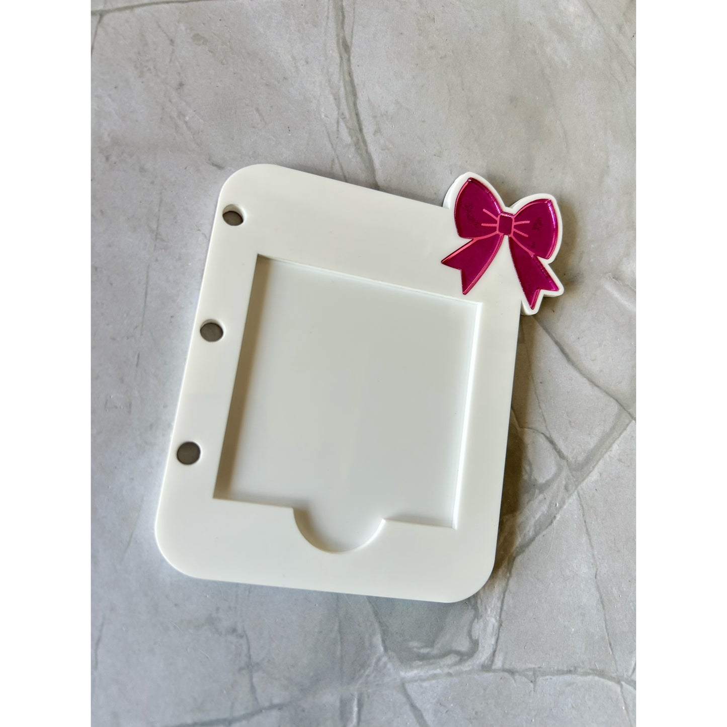 Bows & Bliss Sticky Note Holder