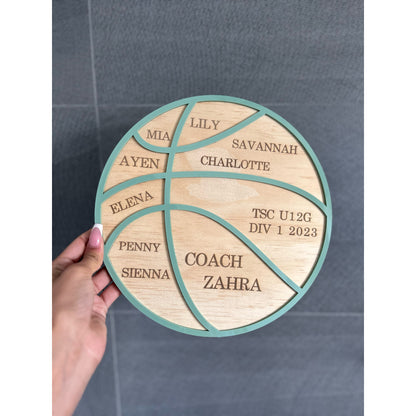 Coach Plaque