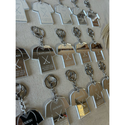 Soccer Jersey Keychain