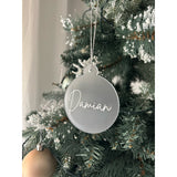 Frosted Bauble