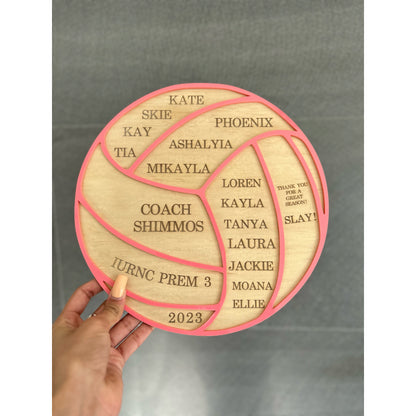 Coach Plaque