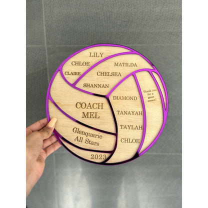 Coach Plaque