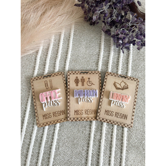 Teacher Classroom Passes