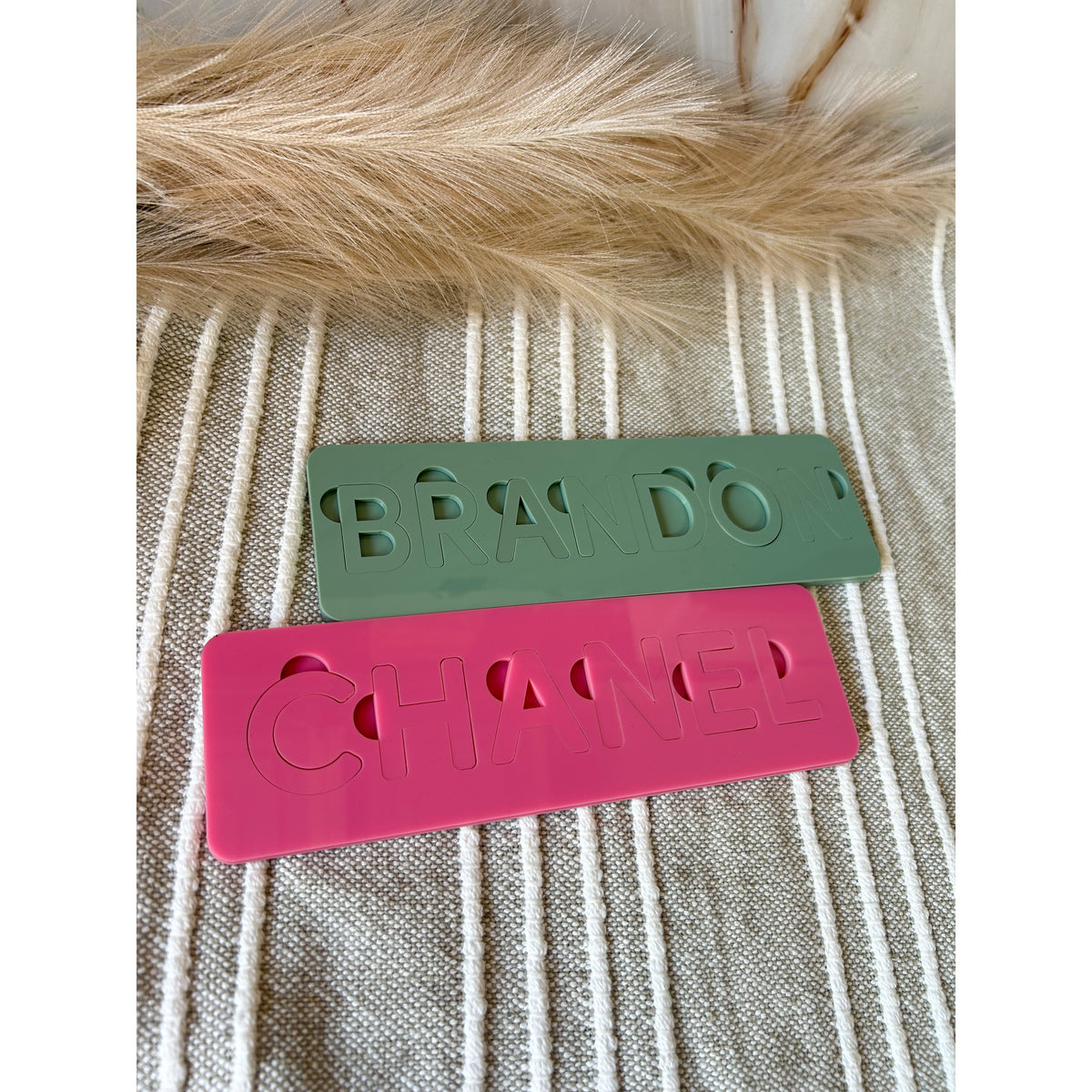 Acrylic Name Puzzles