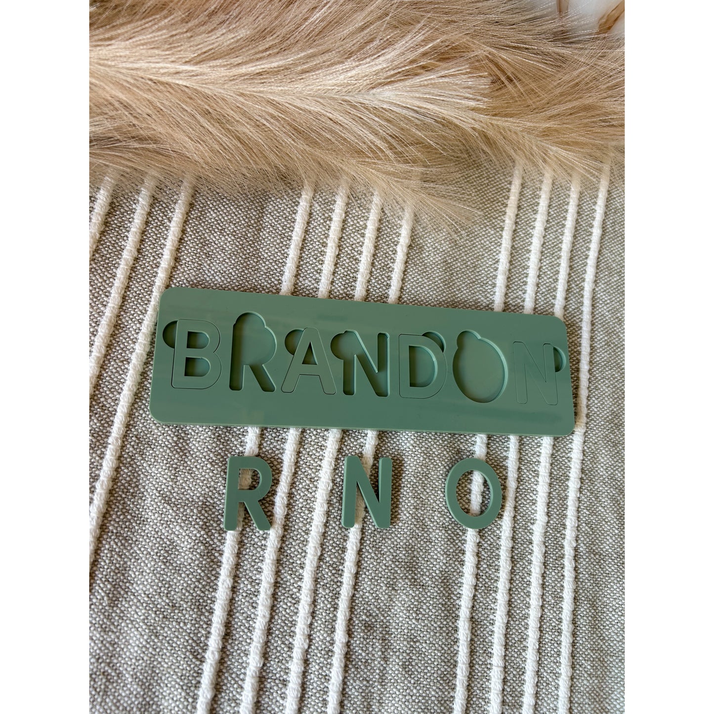 Acrylic Name puzzles