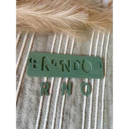 Acrylic Name puzzles