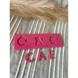Acrylic Name Puzzles