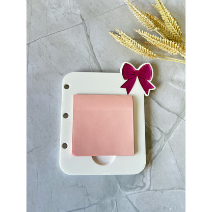 Bows & Bliss Sticky Note Holder