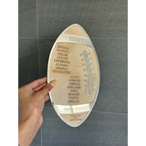 Personalised Thank You Plaque for Coaches