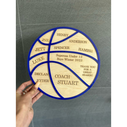 Coach Plaque