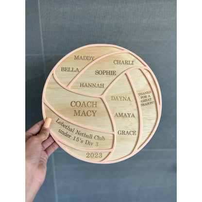 Coach Plaque