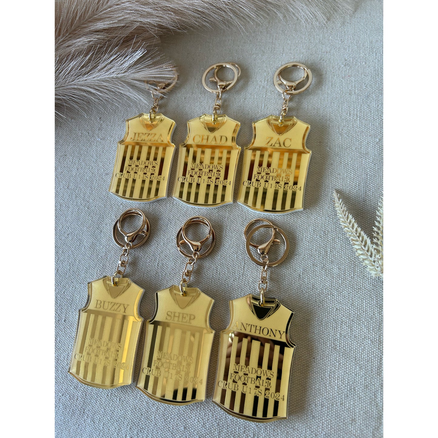 AFL Jersey Keychain