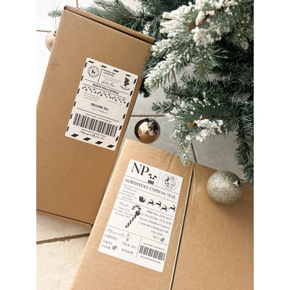 Santa Mail Shipping Labels - Pk 6