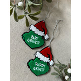 Grinch Christmas Ornament