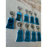 Netball Dress Keychains