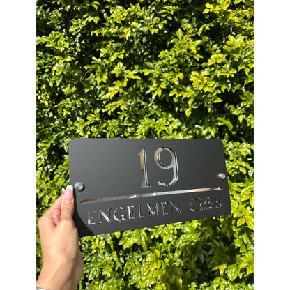 House Number Signs