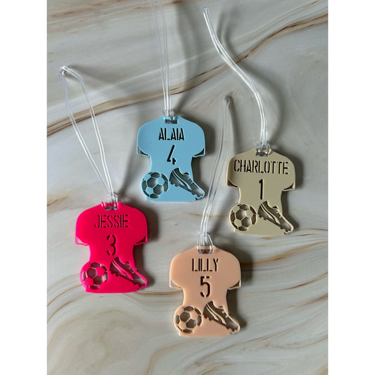 Soccer Bag Tag