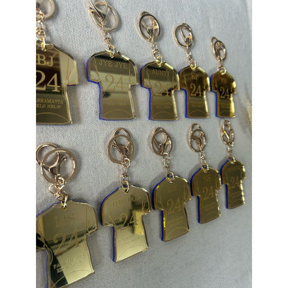 Football Jersey Keychain