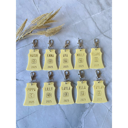 Netball Dress Bag Tag