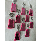 Netball Dress Keychains