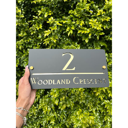 House Number Signs